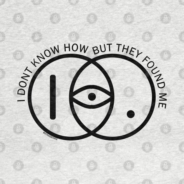 iDKHOW circle logo black ver. by strasberrie